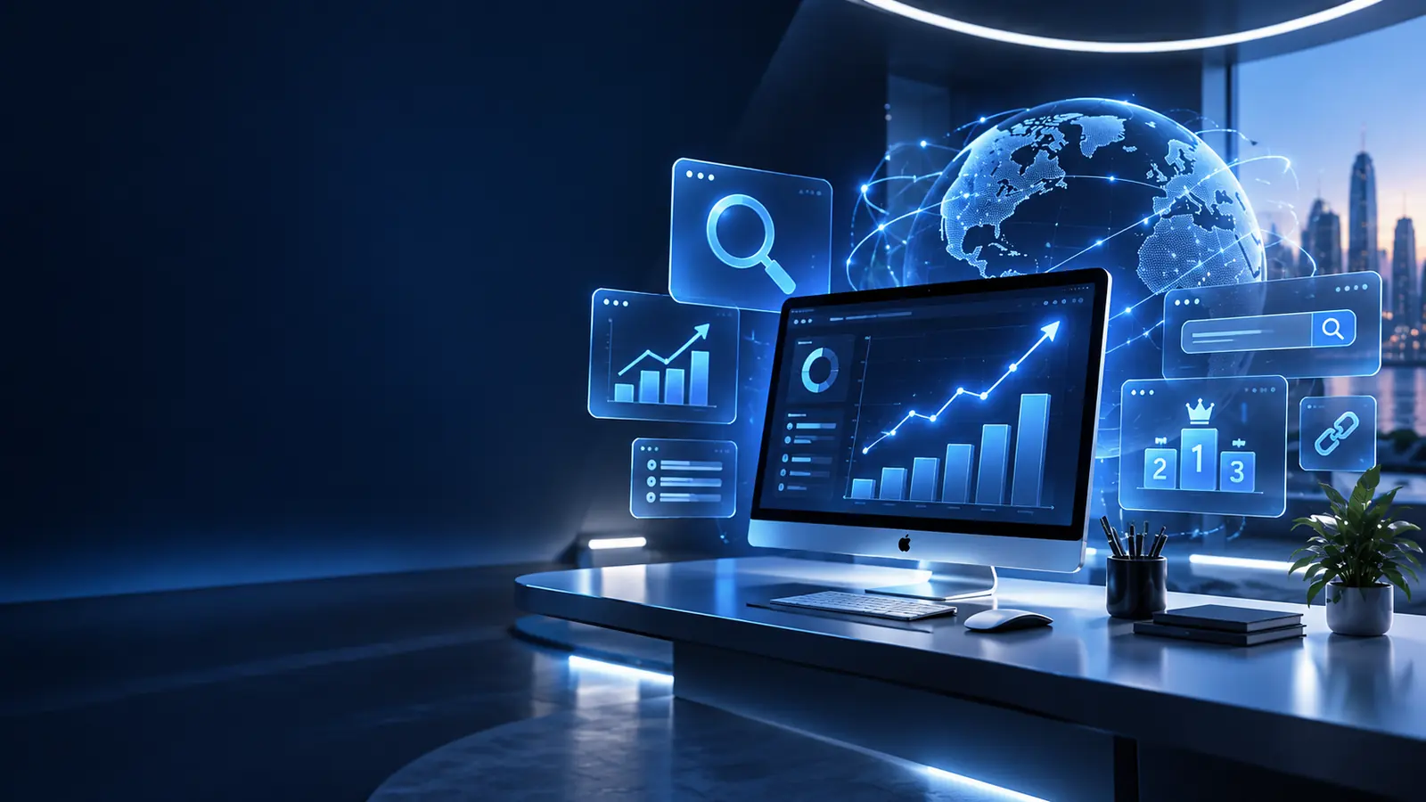 Vebixo Studio teknik SEO ve büyüme analitiği görseli